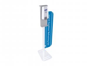 REEA-906 Hand Sanitizer Stand w/ Graphic